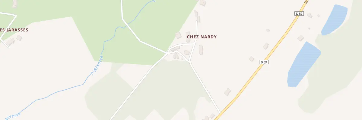 Plan du 3 Chez Nardy à Rilhac-Lastours