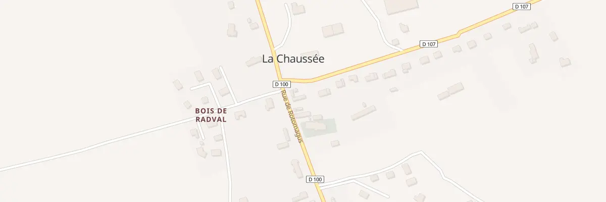 Plan du 25 Rue de Rotomagus à La Chaussée