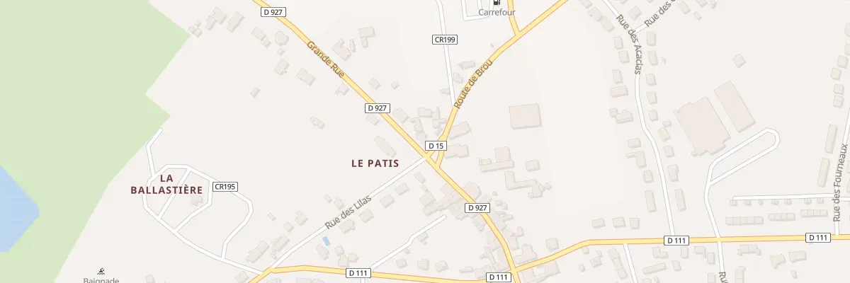 Plan du 119 Grande Rue A Arrou à Vald’Yerre
