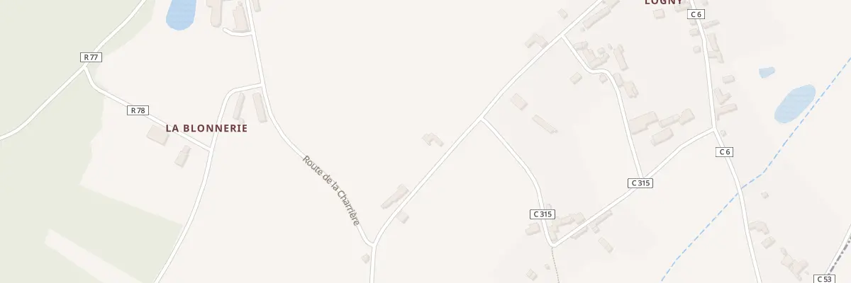 Plan du 5 Logny à Genillé