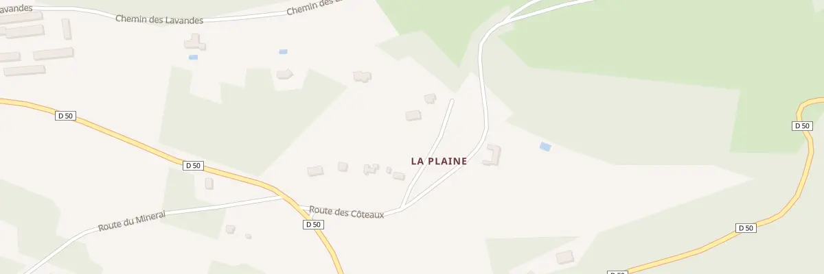 Plan du 83 La Plaine à Veyrines-de-Domme