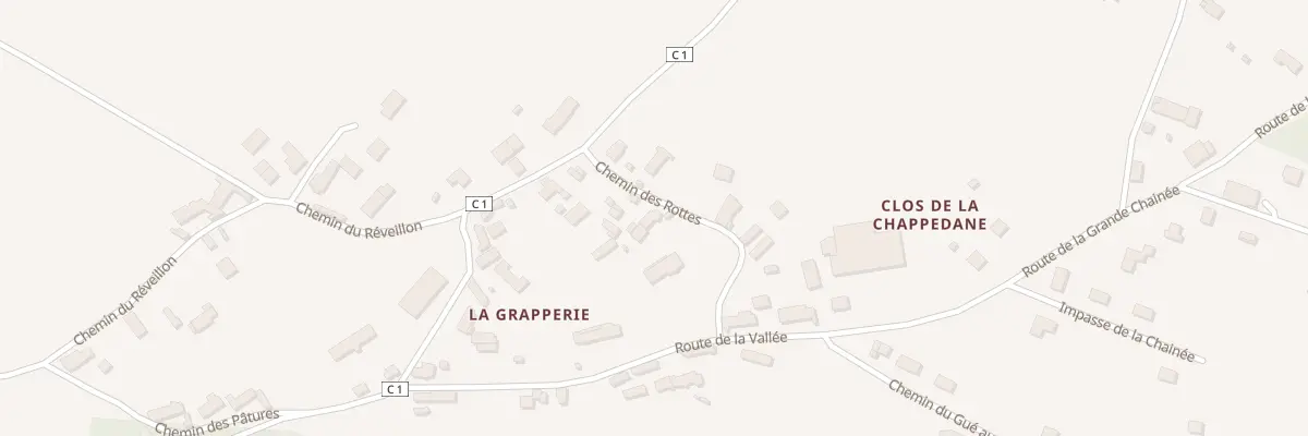 Plan du 5 Che des Rottes à Saint-Firmin-des-Prés