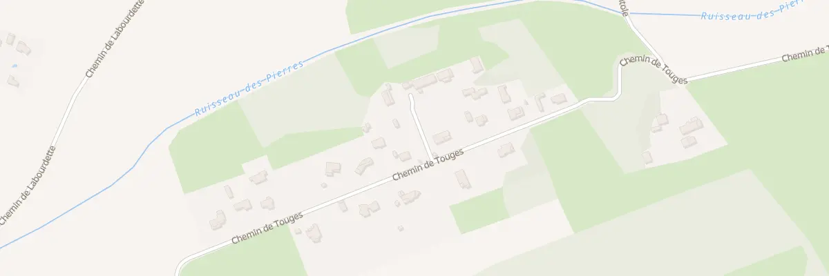 Plan du 703 Che de Touges à Rieumes
