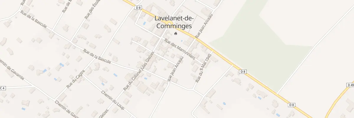 Plan du 108 Rue du 11 novembre 1918 à Lavelanet-de-Comminges