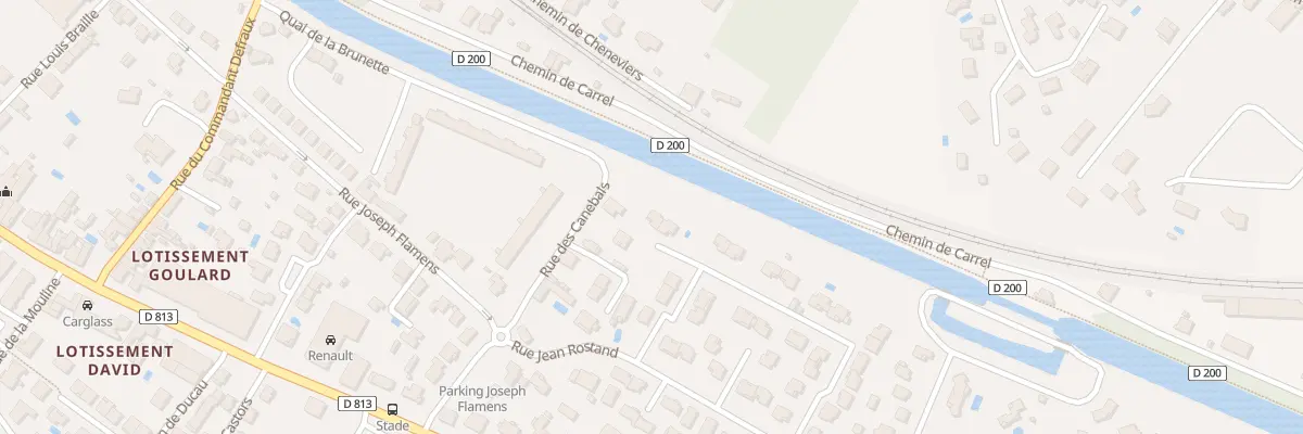 Plan du 10 Rue Louis Aragon à Castelsarrasin