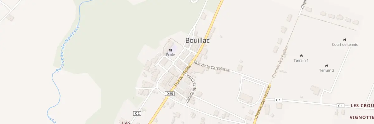 Plan du 5019 Bouillac à Bouillac
