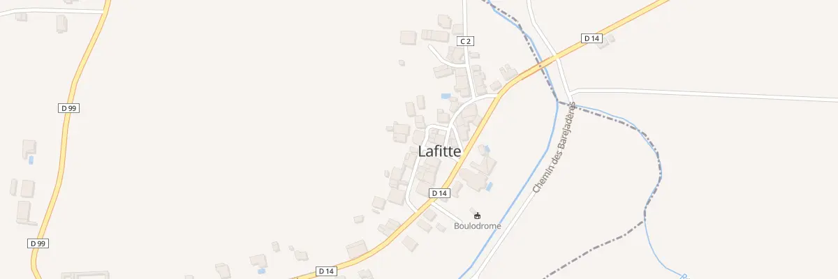 Plan du 5 Pl de la Gimone à Lafitte