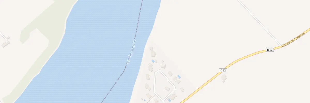 Plan du 9000 La Hille à Gensac-sur-Garonne