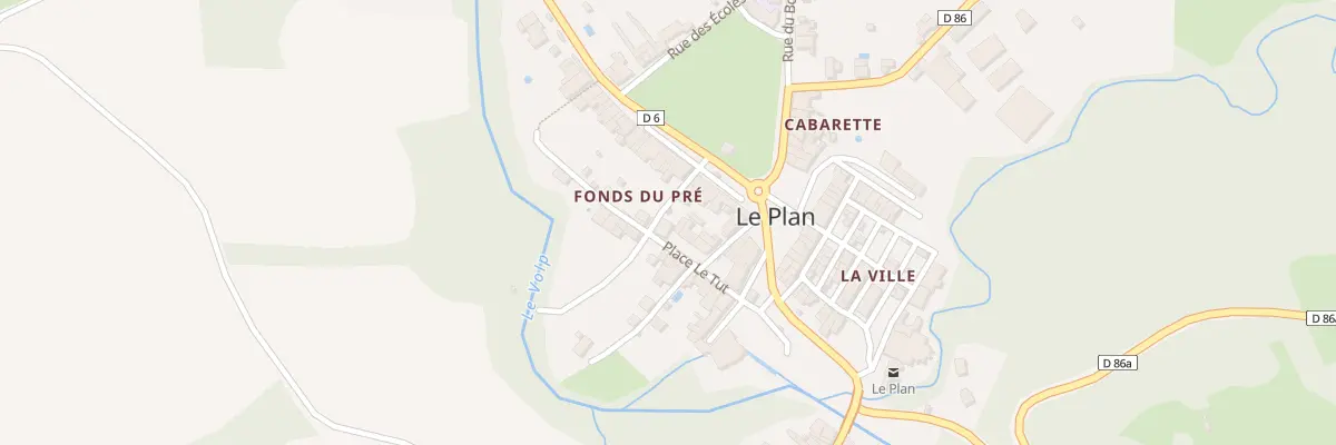 Plan du 8 Pl le Tut au Plan