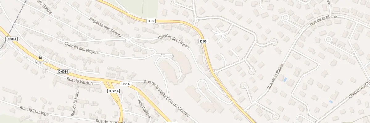 Plan du 16 Rue Vieille Cote du Calvaire à Bonsecours