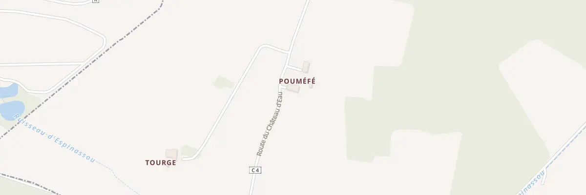 Plan du 5098 A Poumefe à Lias