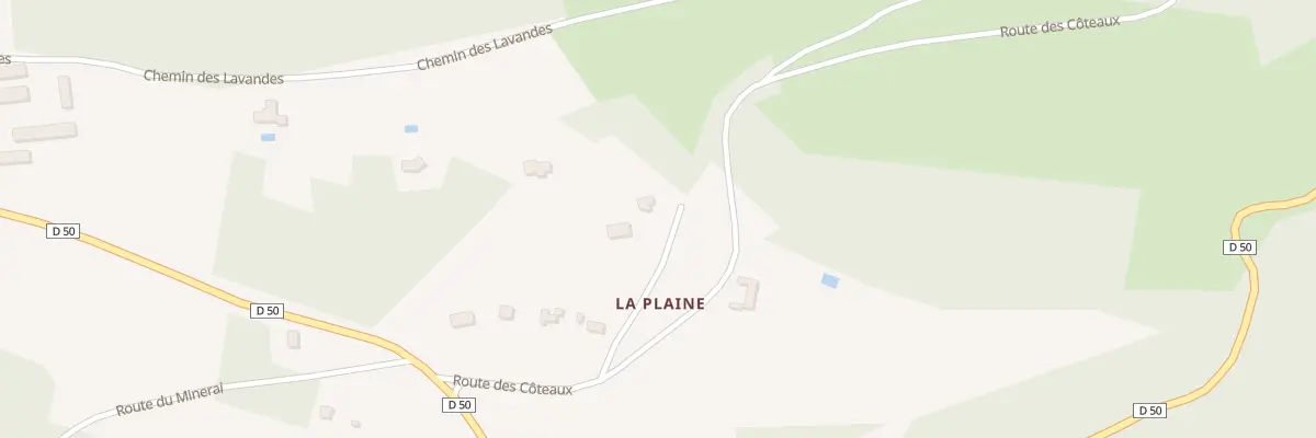 Plan du 82 La Plaine à Veyrines-de-Domme