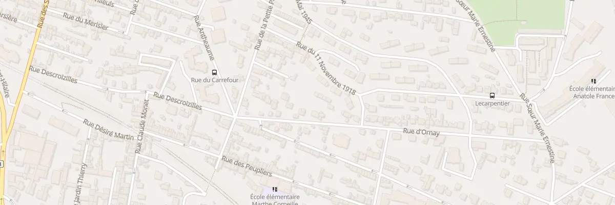 Plan du 58 Rue d’Ornay à Rouen