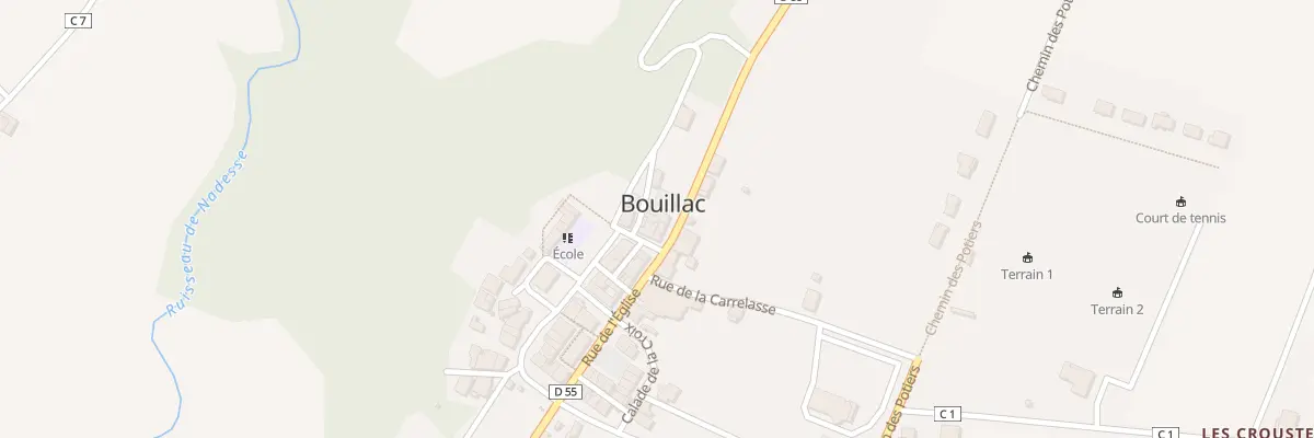 Plan du 19 Rue de Grandselve à Bouillac