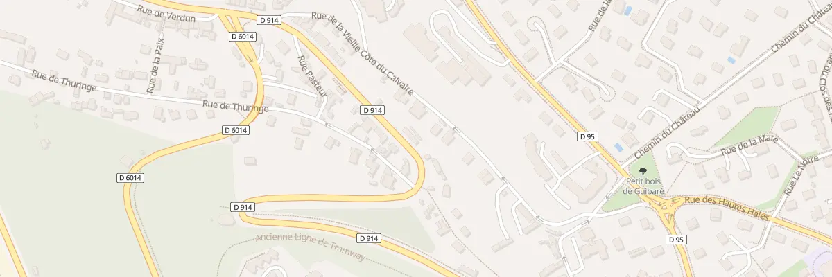 Plan du 98 Rte de Paris à Bonsecours