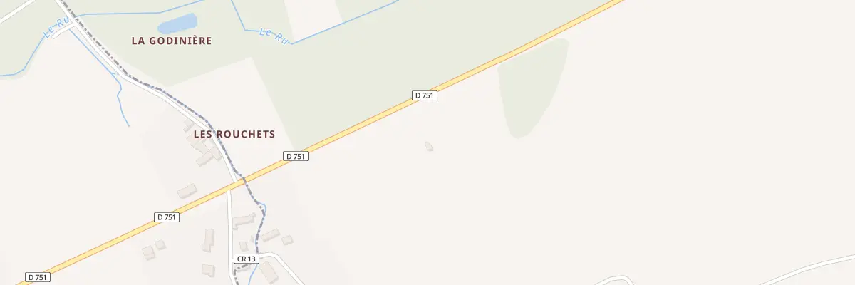Plan du 143 Les Rouchets à Rilly-sur-Loire