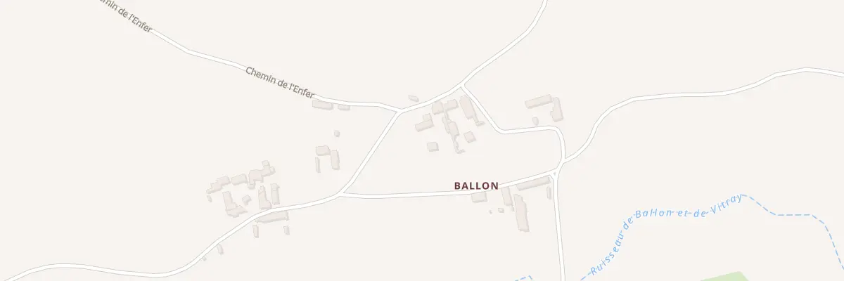 Plan du 227 Ballon à Saint-Hippolyte
