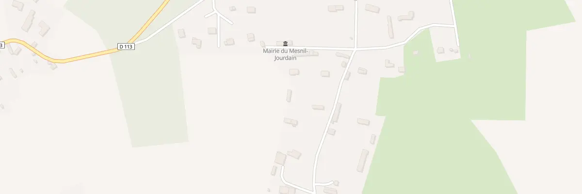 Plan du 6 Rue de Cavoville au Mesnil-Jourdain
