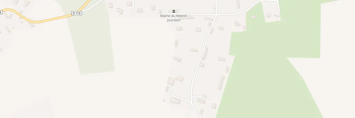Plan du 2B Rue de Cavoville au Mesnil-Jourdain