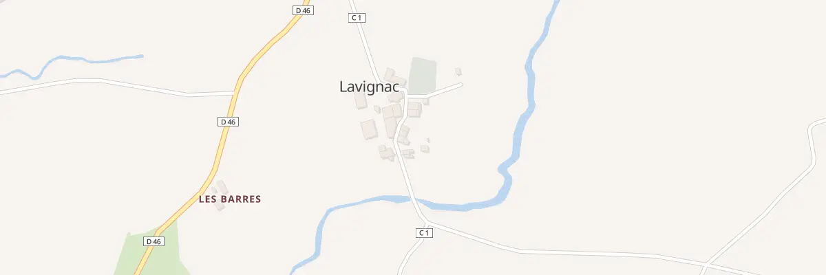 Plan du 11 Le Bourg à Lavignac