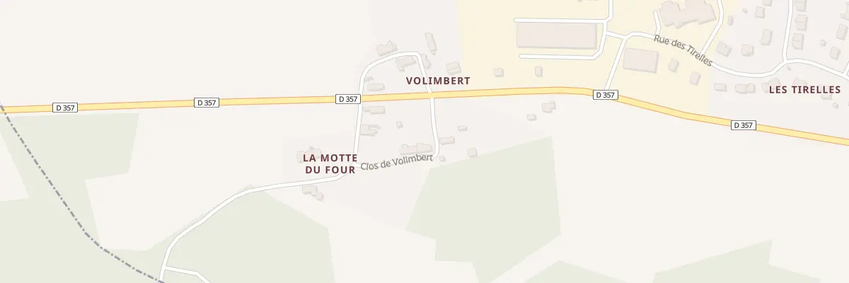 Plan du 1 Ham du Volimbert à Busloup