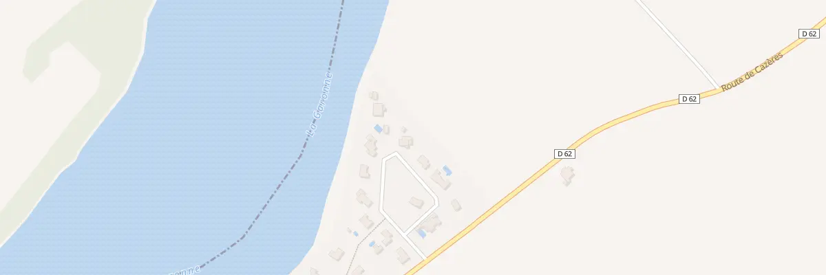 Plan du 5002F La Hille à Gensac-sur-Garonne