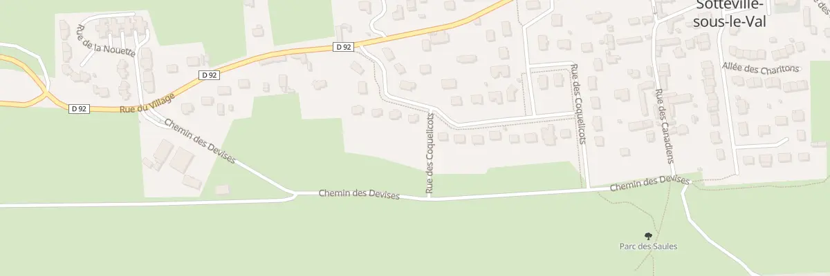 Plan du 11 Rue des Coquelicots à Sotteville-sous-le-Val
