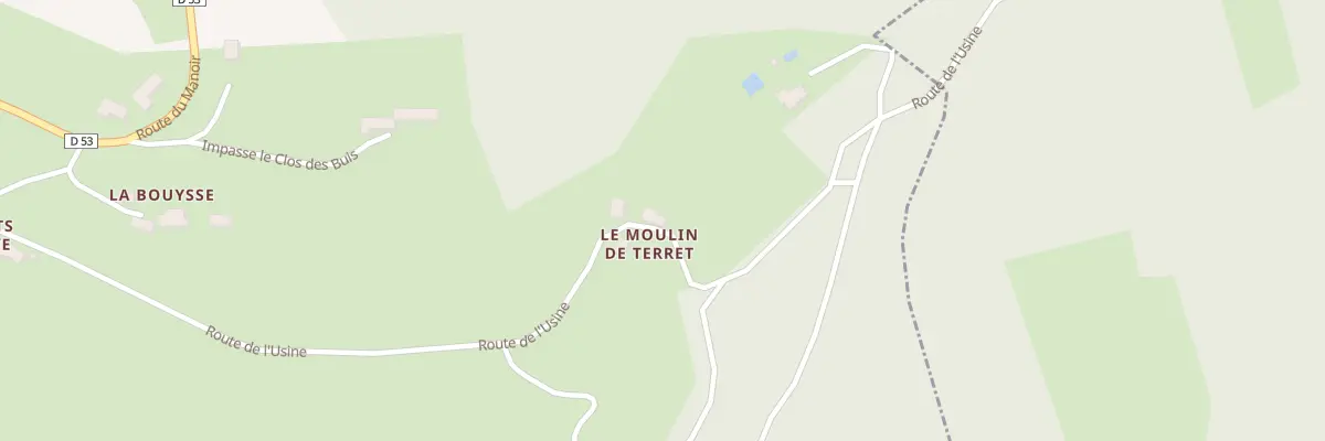 Plan du 14 Le Moulin de Terret à Veyrines-de-Domme