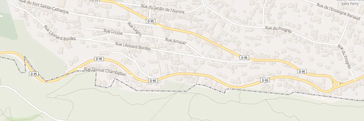 Plan du 17 Rue Leonard Bordes à Rouen