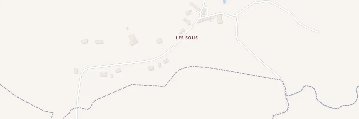 Plan du 5001 Les sous à Meilhac