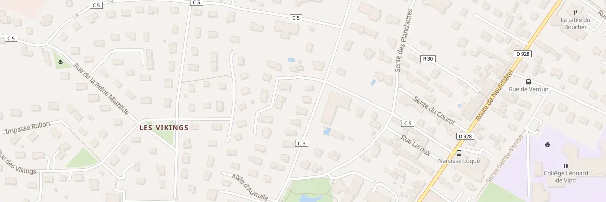 Plan du 2115 Rue de la Haie à Bois-Guillaume