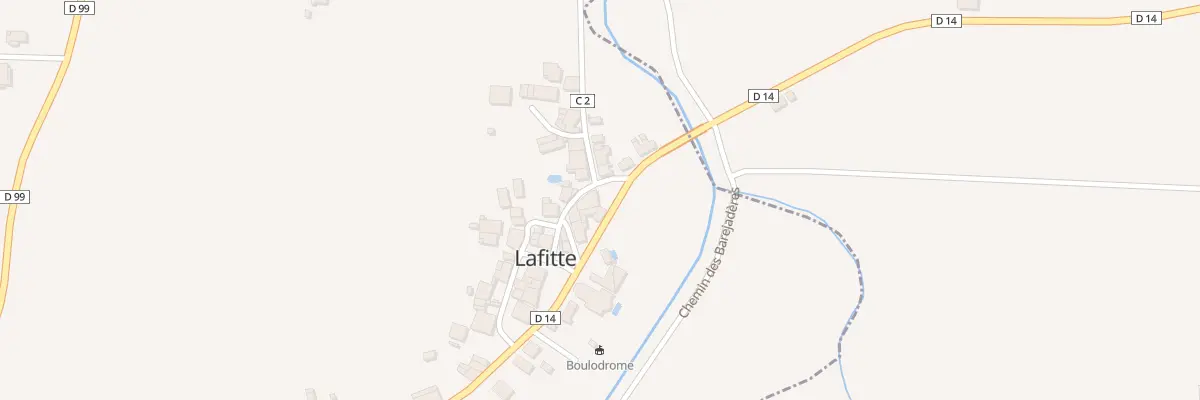 Plan du 8 Rue de la Pompe à Lafitte