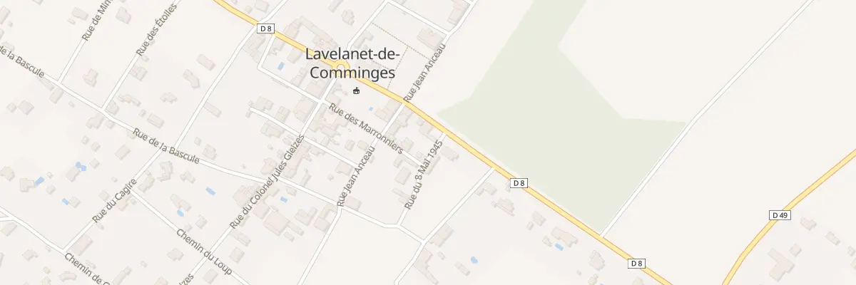 Plan du 11 Rue du 8 mai 1945 à Lavelanet-de-Comminges