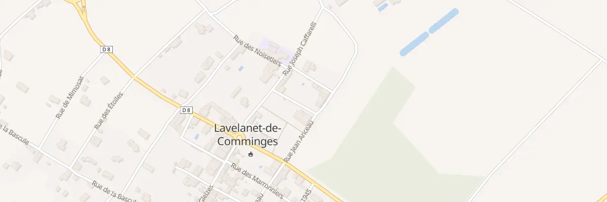 Plan du 708 Rue Jean Anceau à Lavelanet-de-Comminges