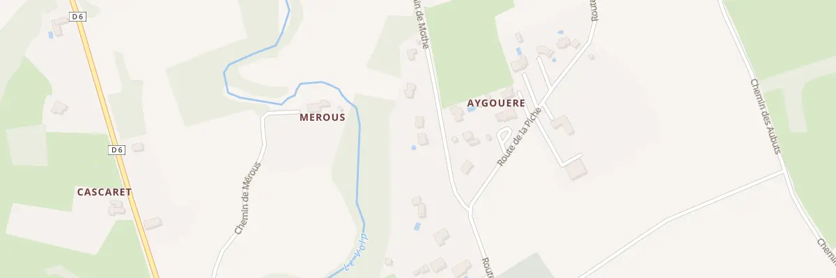 Plan du 5 Chem de Mothe au Plan