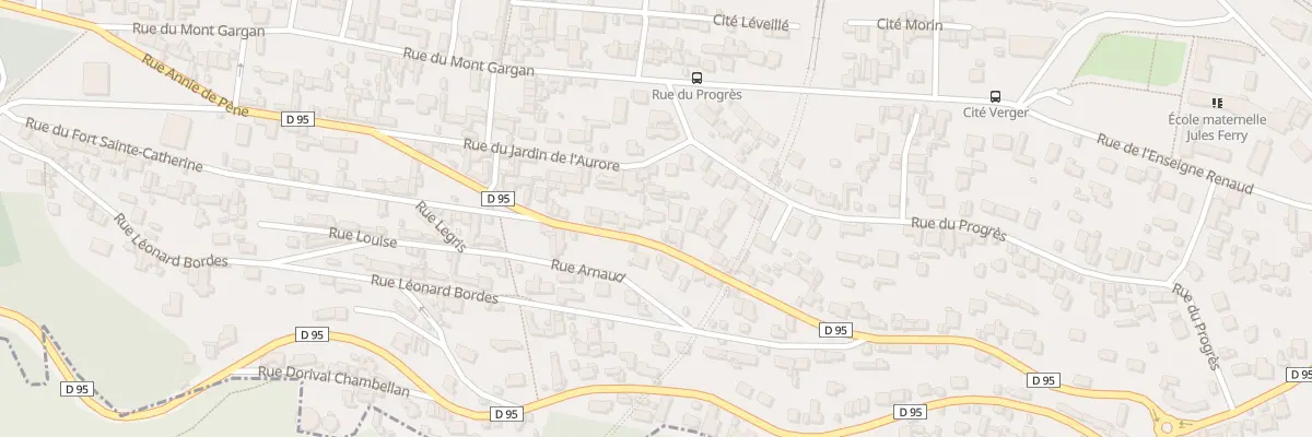 Plan du 61 Rue Annie de Pene à Rouen
