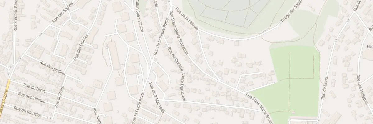 Plan du 61 Rue Soeur Marie Ernestine à Rouen