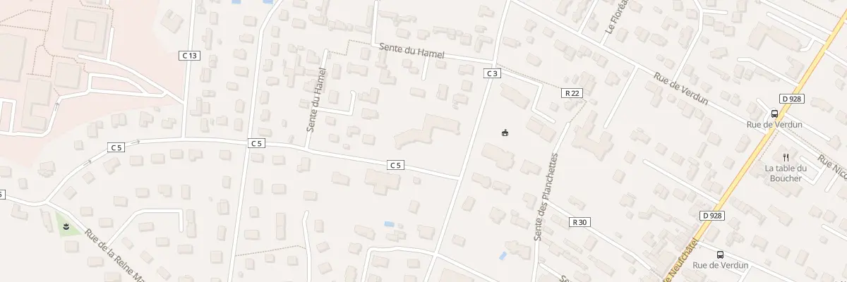 Plan du 2291 Rue de la Haie à Bois-Guillaume