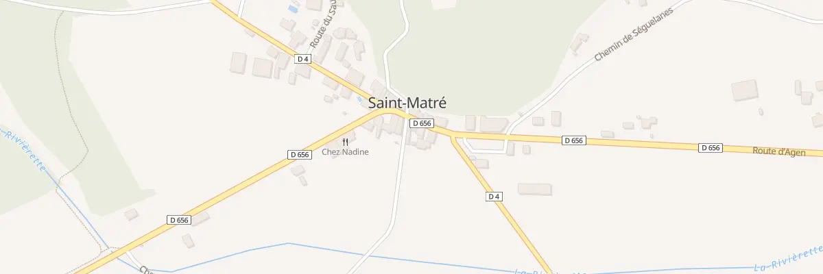 Plan du 1045 Rte d’Agen à Porte-du-Quercy