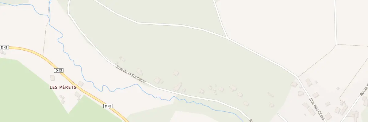 Plan du 25B Rue de la Fontaine à Mesland