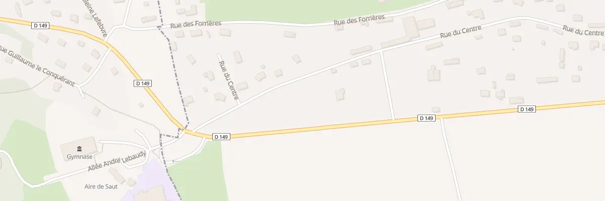 Plan du 1 Rte des Deux Vallees à Sainte-Foy