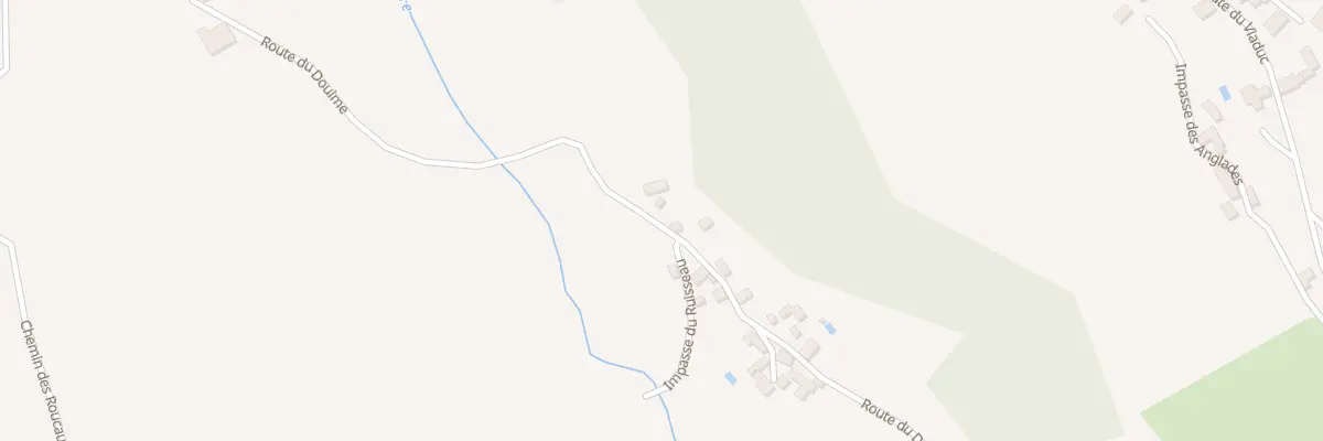 Plan du 10 Rte du Douime à Azerat
