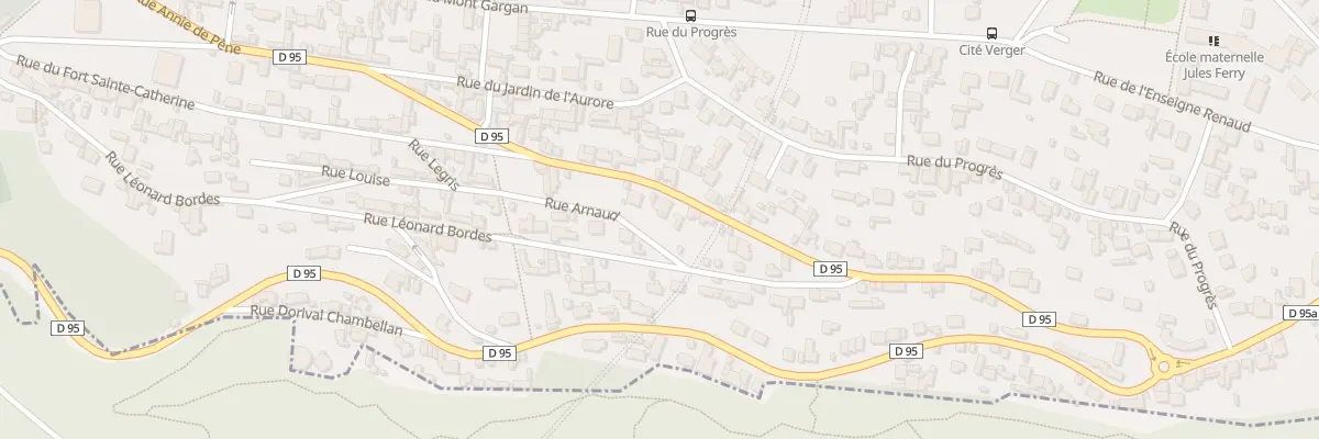 Plan du 58 Rue Annie de Pene à Rouen