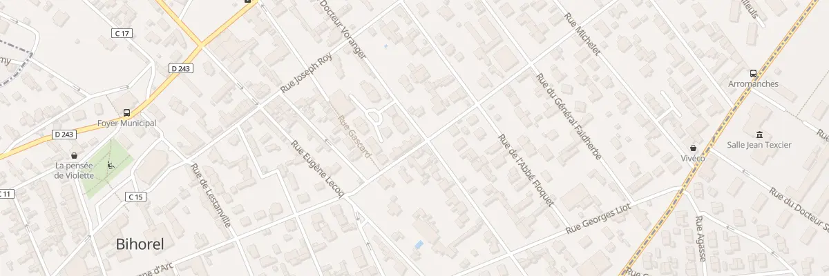 Plan du 11D Rue Jeanne d’Arc Bihorel à Bihorel