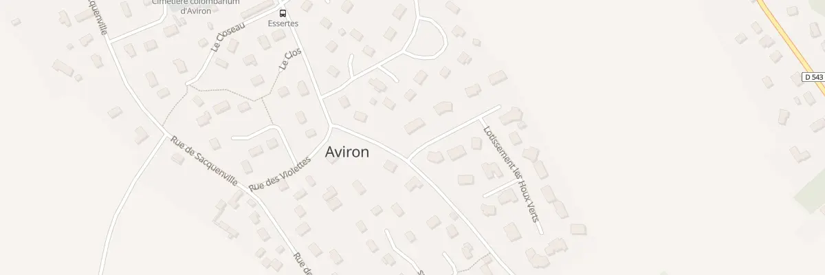 Plan du 1 Lot Les Houx Verts à Aviron