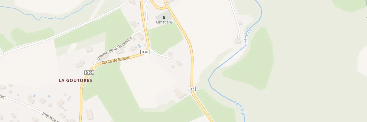 Plan du 2 Rte de Sainte Croix au Plan
