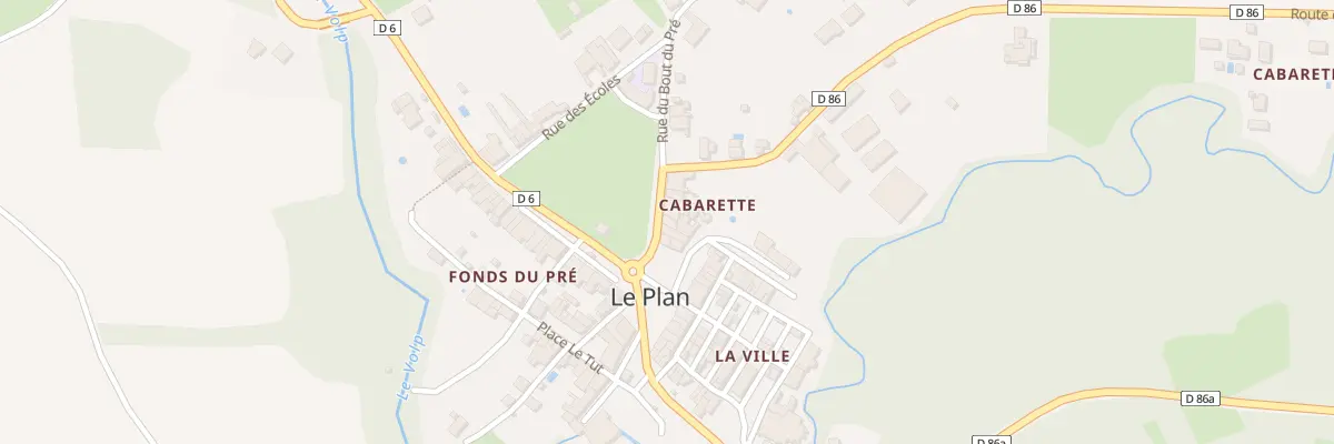 Plan du 4 Rue du Bout du Pré au Plan