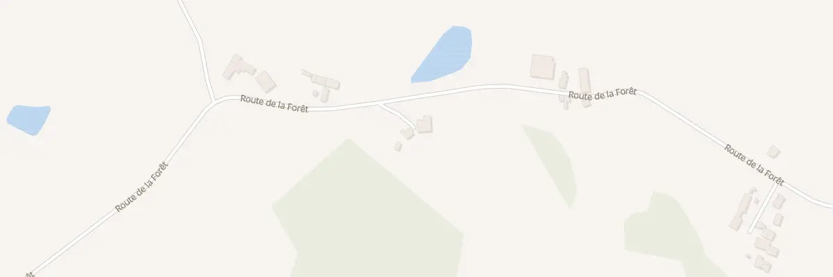Plan du 1664 Rte de la Forêt à Sarlande