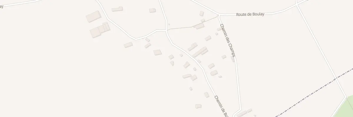 Plan du 196 Che de Boissey à Canappeville