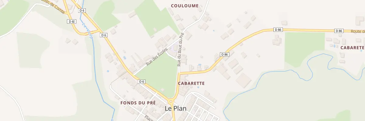 Plan du 14 Rue du Bout du Pré au Plan